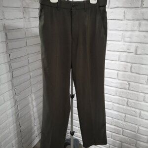 Denver Hayes Flex Men's Taupe Size 30/32 Straight Legs Dress Pants